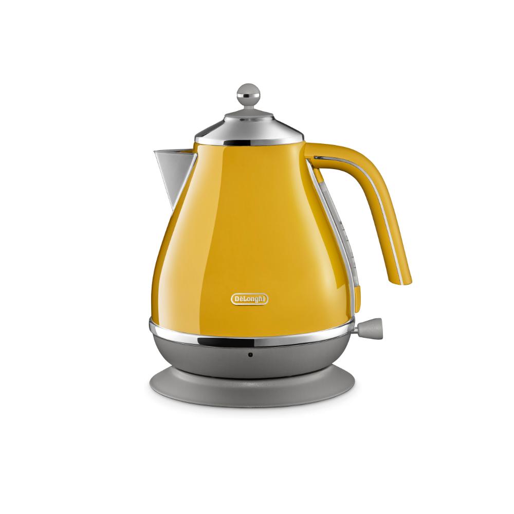 DeLonghi KBOC2001.Y Icona Capitals vedenkeitin 1.7L keltainen
