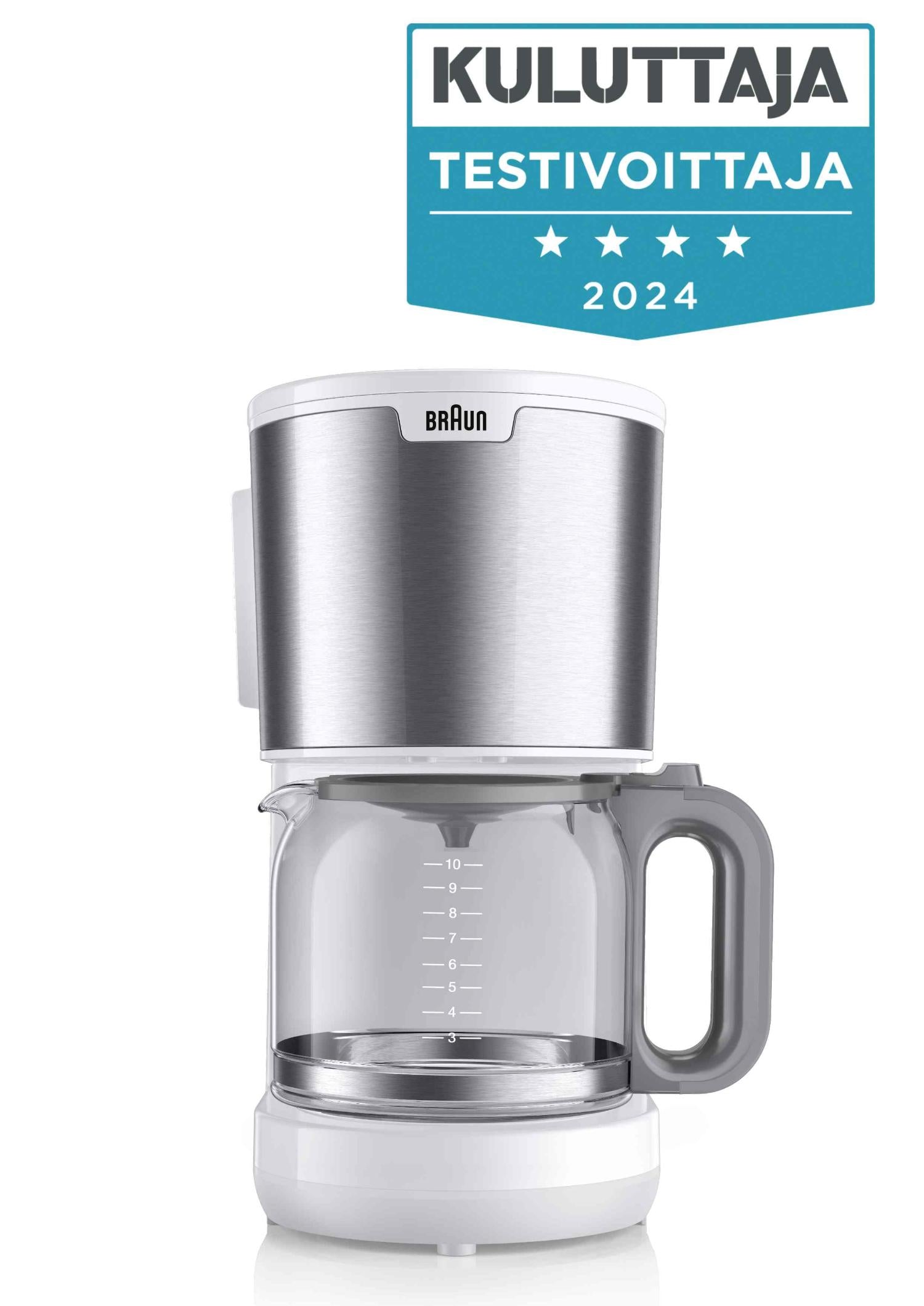 Braun KF1500WH PurShine kahvinkeitin