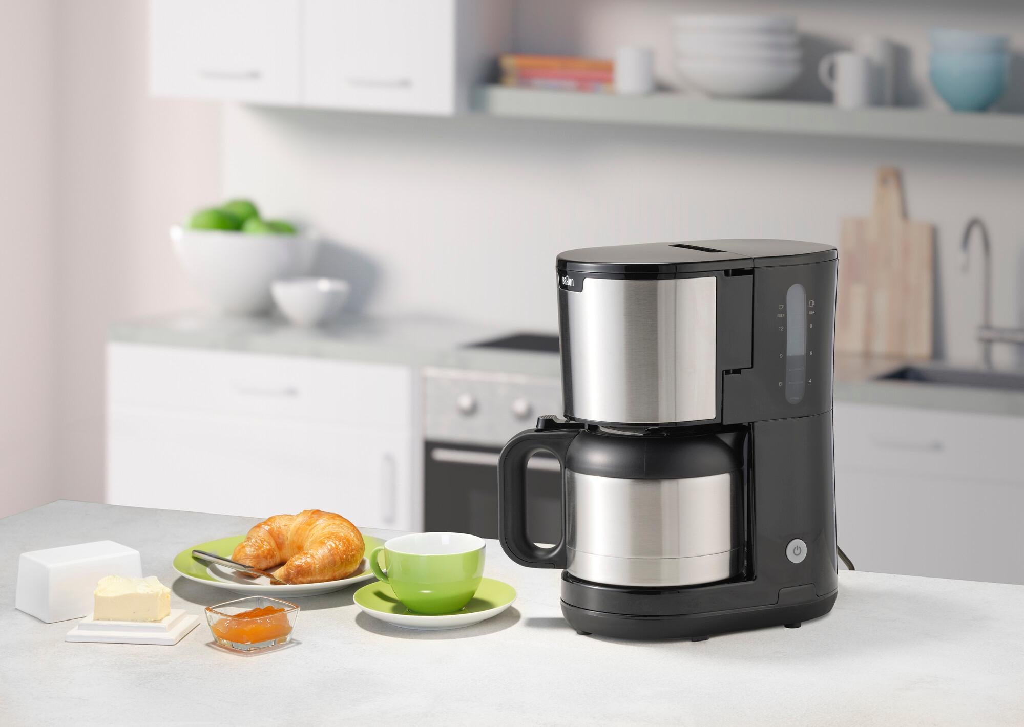 Braun KF1505BK PurShine termoskahvinkeitin musta