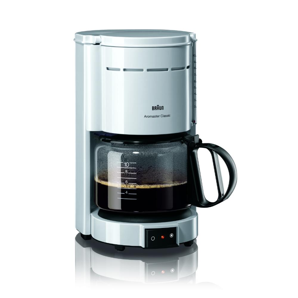 Braun KF47.1WH Aromaster Classic kahvinkeitin valkoinen