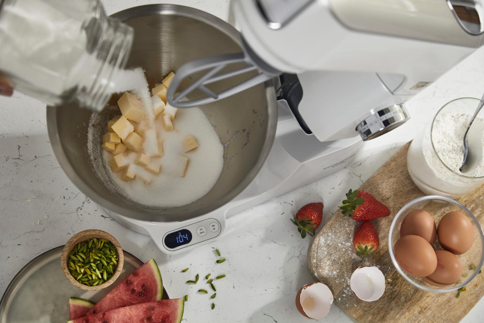 Kenwood KVC65.001.WH Titanium Chef Baker Lite yleiskone 1200 W