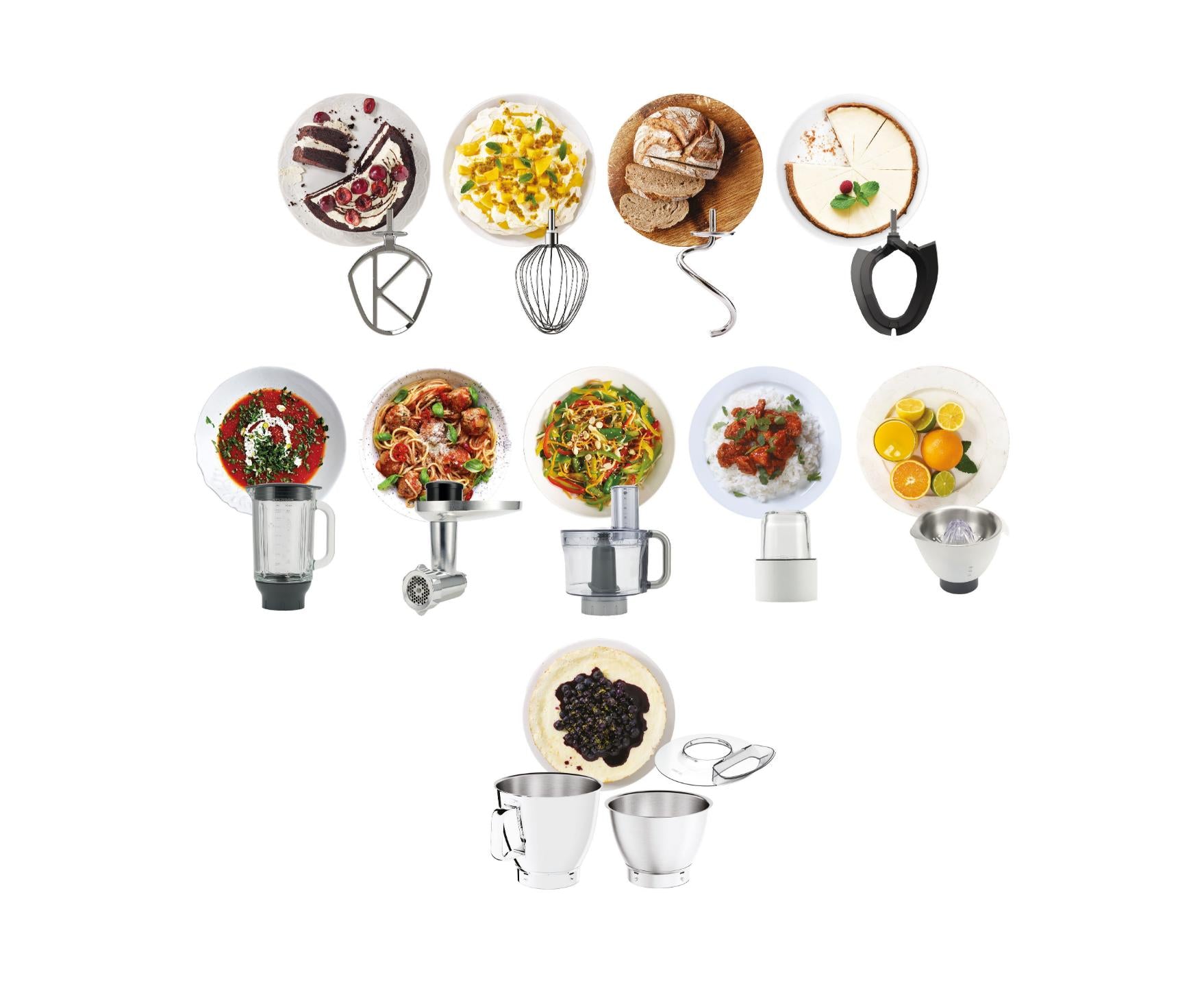 Kenwood KVL85.704.SI Titanium Chef XL Baker yleiskone 1200 W