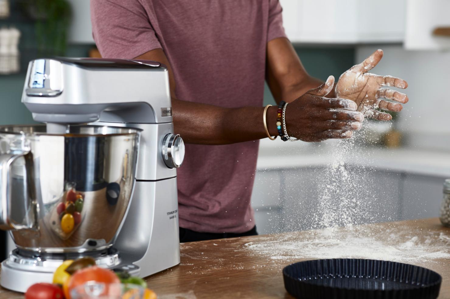Kenwood KVL85.704.SI Titanium Chef XL Baker yleiskone 1200 W
