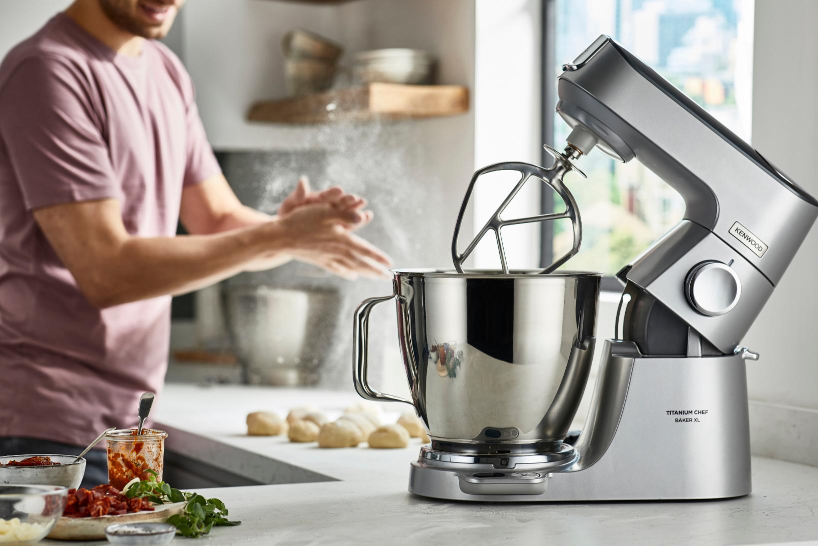 Kenwood KVL85.704.SI Titanium Chef XL Baker yleiskone 1200 W