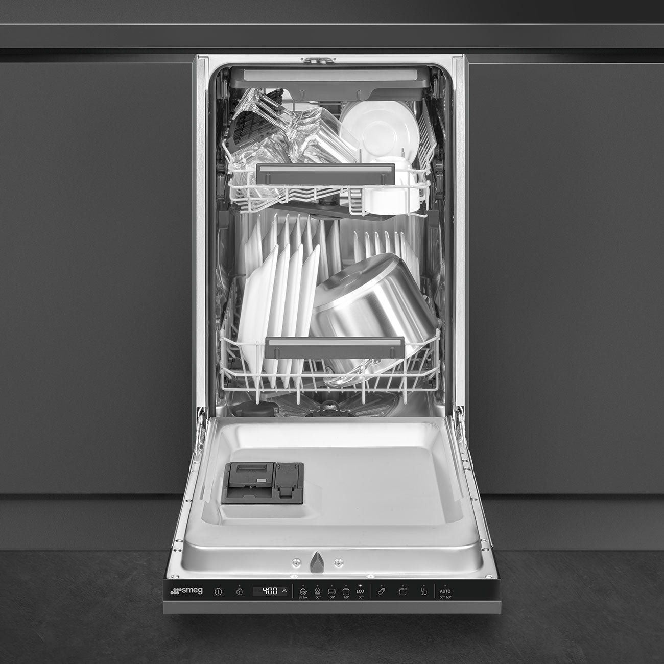 Smeg ST4533IN 45cm täysintegroitu tiskari