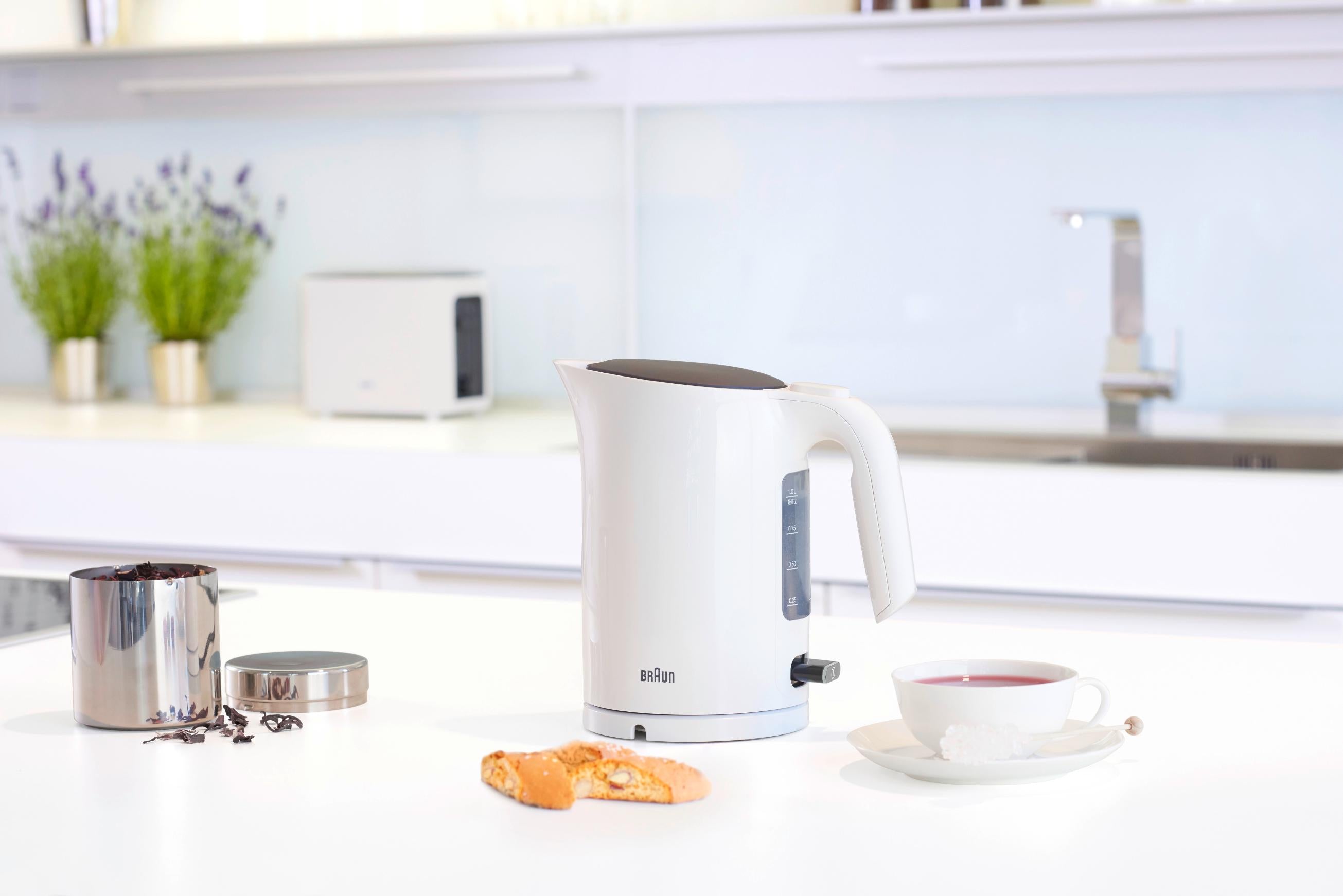 Braun WK3000WH PurEase vedenkeitin valkoinen